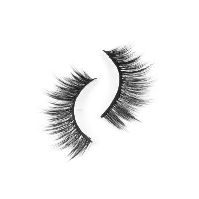 China Handmade Full Fake Eye Lashes Extension Natural Fake Eye Lashes Faux Mink Eyelashes for sale