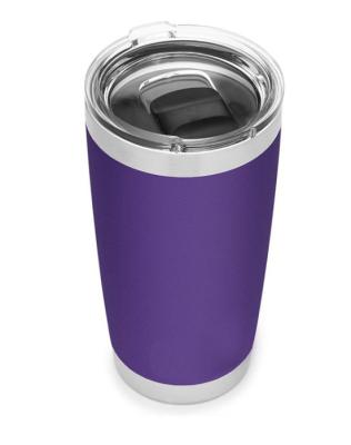 China 20 oz Disposable Tumbler, Stainless Steel, Vacuum Insulated with Mag Slider Lid for sale