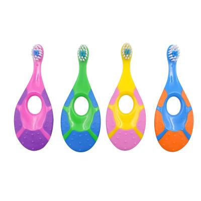 China Home Toothbrush for Children Shaping Toothbrush Cleaning Suit Safe Baby Care Brush Silicone Oral Baby for sale