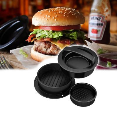 China Non Viable Stick Burger Press, Different Size Patty Molds and Non Sticking Liner, Easy to Use, Works Best for Stuffed Burgers for sale