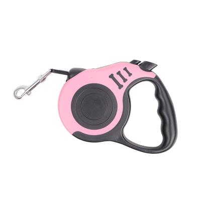 China Various Factory Hard Work Pink and Gray Hand Type Outdoor Dog Leash for sale