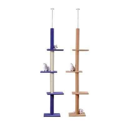 China Hot Selling Modern Sisal Special Viable Tower Furniture Large Cat Tree for sale