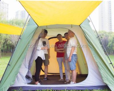 China Family outdoor camping tent 2 layer hot sale outdoor luxury camping tent for trailer for sale camping bed tent for sale