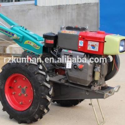 China Factory China Good Quality 8HP 15HP Diesel Mini Walking Tractor Attachments for sale