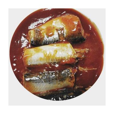 China Canned Canned Seafood Mackerel Fillet Can for sale