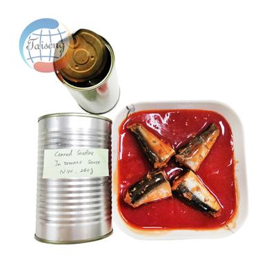 China Cheap tin can of good quality sardines for sale