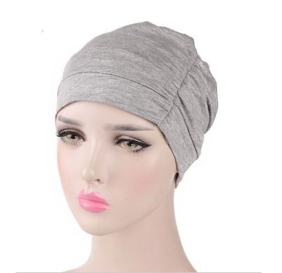 China Image Women Multicolor Soft Modal Hood Sleep Lady Sleep Turban Cap for sale