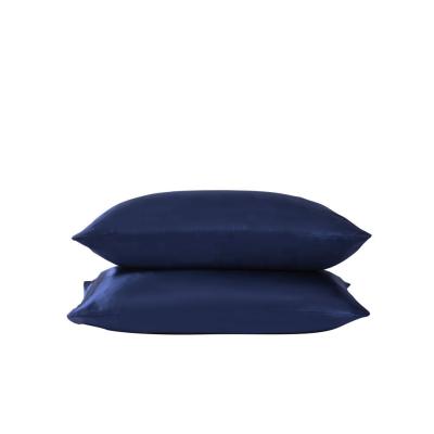 China Cheap Portable Simple Multi Color Soft Breathable Pillow Cover Satin Pillow Case Solid Design Cushion Cover Cushion Cover for sale