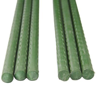 China Durable Plastic Coated Plant Support Steel Garden Stick For Climbing Plants for sale