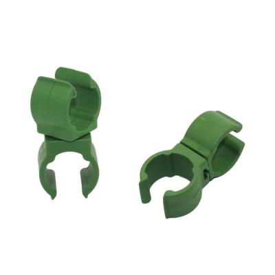 China Eco - Friendly Plastic Locking Clamp For Garden PE Clamps Garden Staples for sale