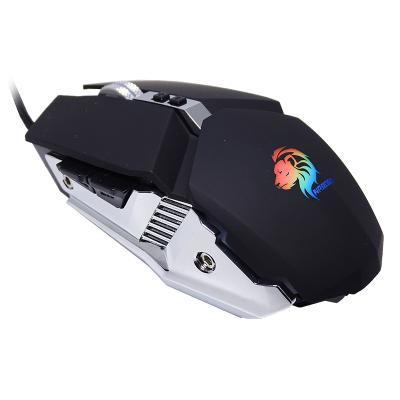 China GM-03 8 Keys Light Effect Mouse Internet Cafe E-sports Game Colorful Breathing Custom League LOL Legends CF Mice Dedicated Wholesale Macro for sale