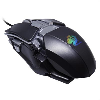 China Colores Light Effect OEM Gaming Mouse gm-02 Breathing Mouse With Soft RGB Light Effect USB Backlit Computer Gaming for sale