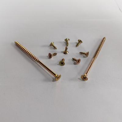 China zp head self tapping screw thread carbon steel chipboard stainless steel countersunk wood screw for sale