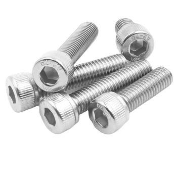 China Stainless Steel M8X70mm DIN 912 Hex A2 Allen Screw Hex Bolt SHCS Full Thread Socket Head Bolts for sale