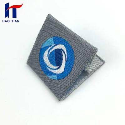 China Factory Washable Fashion Customized Sewing Labels Shirt Bags Garment Label Tag Woven Labels For Clothes for sale