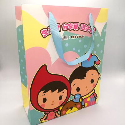 China Hot Selling Custom Materials Professional Factory Recycled Paper Bag Custom Made for sale