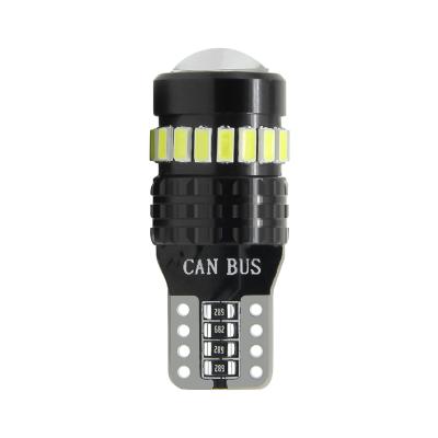 China Led Lights Foco 3014 Smd T10 ODM W5W 194 Super Bright Canbus OEM Led Bulbs With Flash Canbus for sale