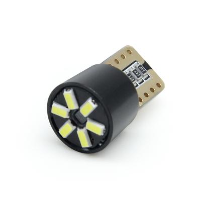 China Canbus OEM ODM 3014 SMD Canbus Free White Led Light 6 t10 For Universal Car for sale