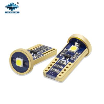 China Canbus System 3030 W5W Led Bulb 3SMD Car Auto Lighting Interior Lights Led T10 With Canbus for sale