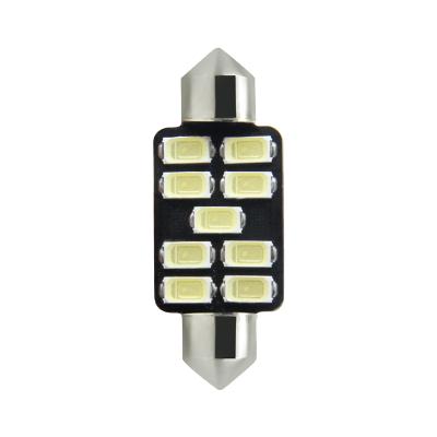 China Canbus 39mm white amber c5w festoon car led bulb festoon led light for sale