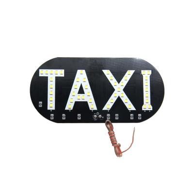 China Single Style Long Life Taxi Accessories 2835 45smd Roof Led Light Top Lamp For Cab for sale