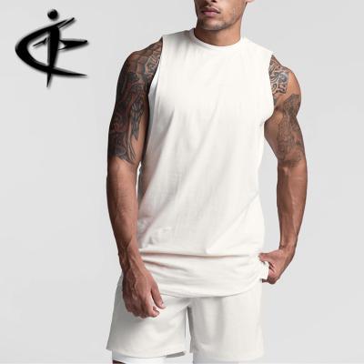 China QUICK DRY Custom Gym Mens Summer Muscle 100% Sleeveless Tank Top for sale