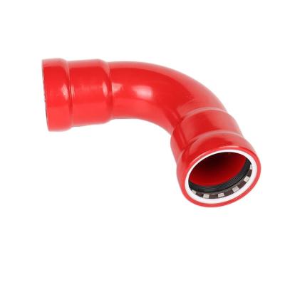 China Quick Press Fire Fighting Fittings Use Fittings Carbon Steel Pipe Connectors for sale