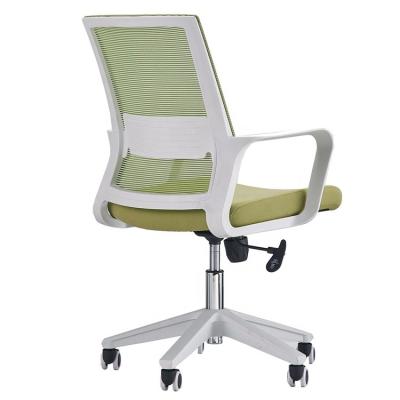 China Factory direct (height)adjustable swivel lumbosacral mesh fixed home lumbar support visitor office chair base lift nylon fabric kids chair for sale