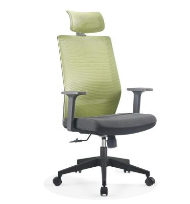 China Green Adjustable Meeting Cheapest Plastic Office Chair High Back Computer Desk Swivel Plastic Home Chair (Height) for sale