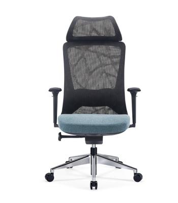 China High Swivel (Height) Adjustable Ergonomic Mesh Executive Office Chair Swivel Manager Conference Metal Office Chair for sale