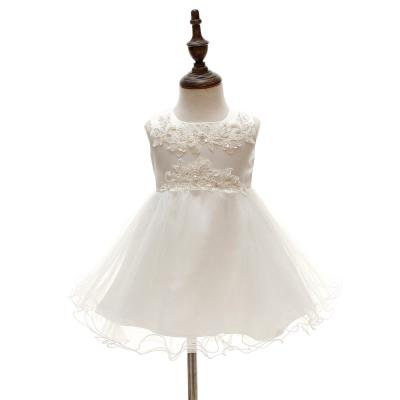 China Korean Design Cute Newborn Baby Girls Breathable 6-12 Months Wedding Dress Designer For Girls for sale