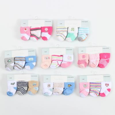 China 2021 Logo Newborn 3D Organic Cotton Baby Sock Breathable Custom Cute Funny Cartoon Anti Slip for sale