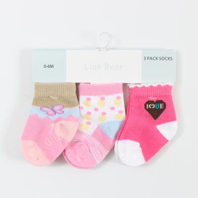 China Wholesale Cheap Breathable Character Breathable Newborn Baby Winter Anti Slip Anti Slip Knee Baby Socks White Gift Set for sale