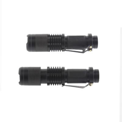 China Hot Selling Amazon Mini Mini LED Tactical Torch With Rechargeable 18650 Battery Flashlight for sale