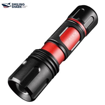 China Strong Light Wholesale High Power 5 Modes Rotating Zoom Rechargeable Lithium Driver-Beam Flashlight Adjustable Torch for sale