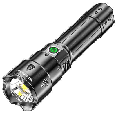 China Usb Charging Super Bright High Power Super Bright Flashlight Zoom Xenon Lamp Portable Outdoor Multifunctional Led Torch Usb Charging Small for sale