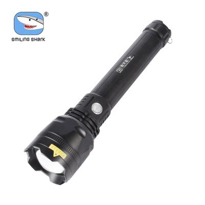 China Smilingshark P50 3000LM High Power LED Torch Flashlight Aluminum Alloy Waterproof Rechargeable Torch Light Camping for sale