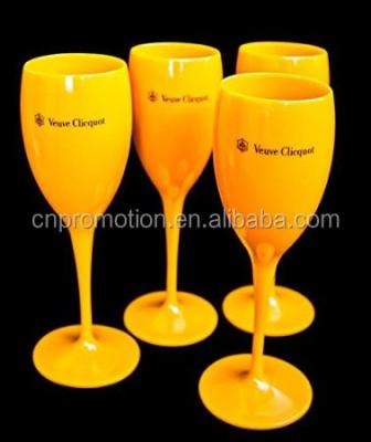 China 13 Custom CL Polycarbonate Flutes Champagne Flutes Evening Western Red Wine Glasses for sale