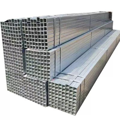 China Hydraulic Pipe Factory Supply 100x100x5 Galvanized Square Pipe Low Alloy Galvanized Square Pipe 50x50x3 Galvanized Square Tube for sale