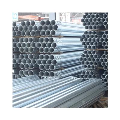 China Steel Pipe Factory Low Price Hot Dip Liquid Metal Galvanized Round Steel Tube For Building for sale