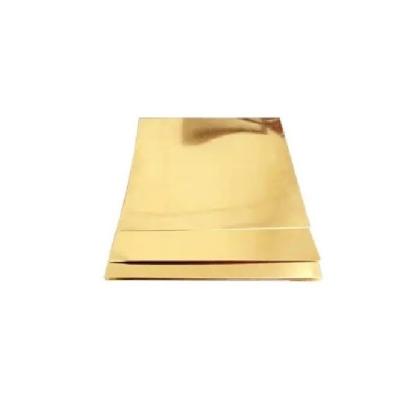 China Hot Sale Cheap Brass Sheet Brass Metal Sheet Brass Plate Copper Thickness 0.1mm for sale