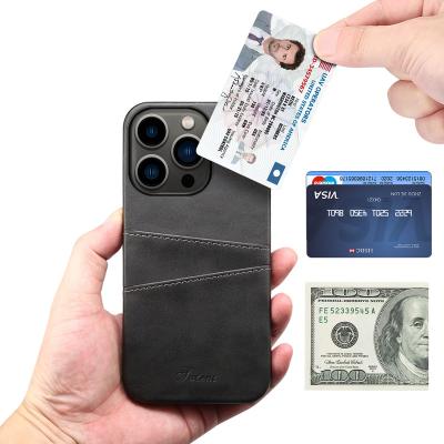 China Shockproof PU Leather Phone Cases With Card Leather Holster And Wallet PC Cell Phone Case For iPhone 13 Samsung S22Ultra Cover Device for sale