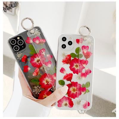 China Phone strap 2022 new silicone tpu cell phone bags and cases with scratch holder for samsung iphone 13.12 pro phone cover max 360 protect for sale