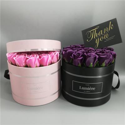 China High Quality Recycled Materials Cardboard Flower Hat Shipping Boxes, Flower Boxes, Rose Boxes Made in China for sale