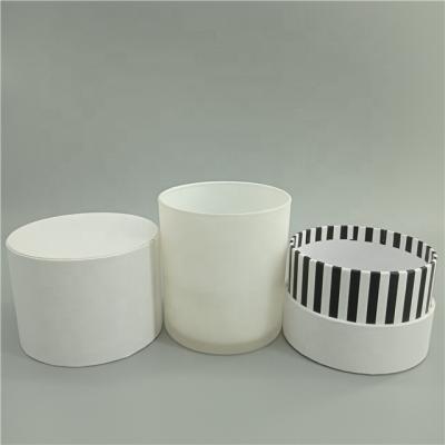 China Handmade Elegant Cylinder Box Round Tea Gift Packaging Candle Boxes for sale