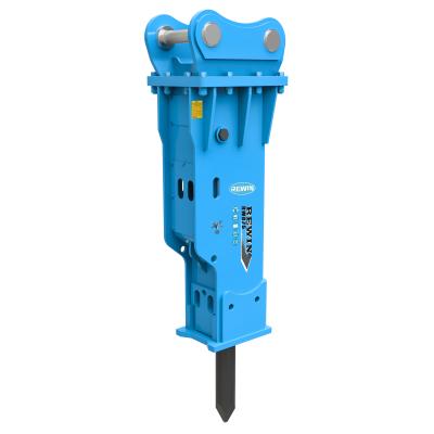 China Factory Made Box Shaped 75mm Hydraulic Breaker Breaker REWIN RWB75 SB43 For 6.0 To 9.0 Ton Excavator for sale