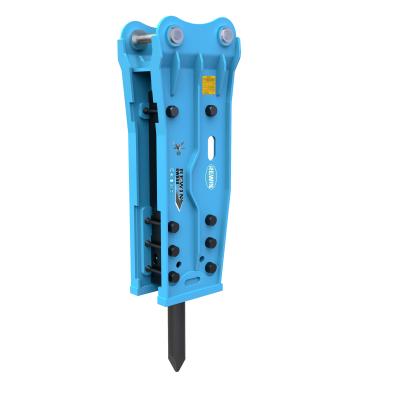 China REWIN Professional Construction Work Supplier 40mm Top Type Hydraulic Breaker Hammer For 0.8 To 2.5 Ton Exavator RWB40 for sale