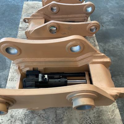 China Excavator Hot Selling 17-23T Double Locking Breaker Hydraulic Hammer Quick Hitch Coupler For Excavator for sale