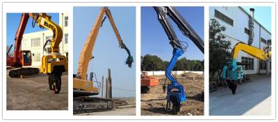 China Excavator Stable Quality Construction Machine Piling Hammer For Excavator for sale