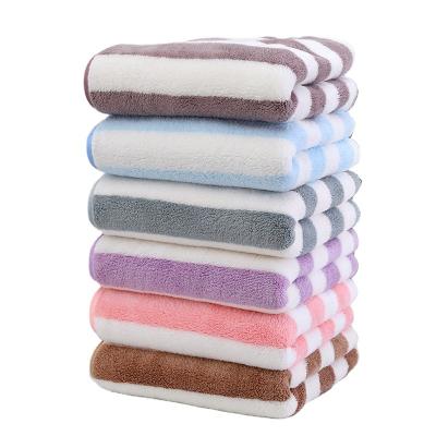 China Other Coral Towel Wholesale Quick Drying Super Soft Touch Velvet Hair Coral Towel for sale